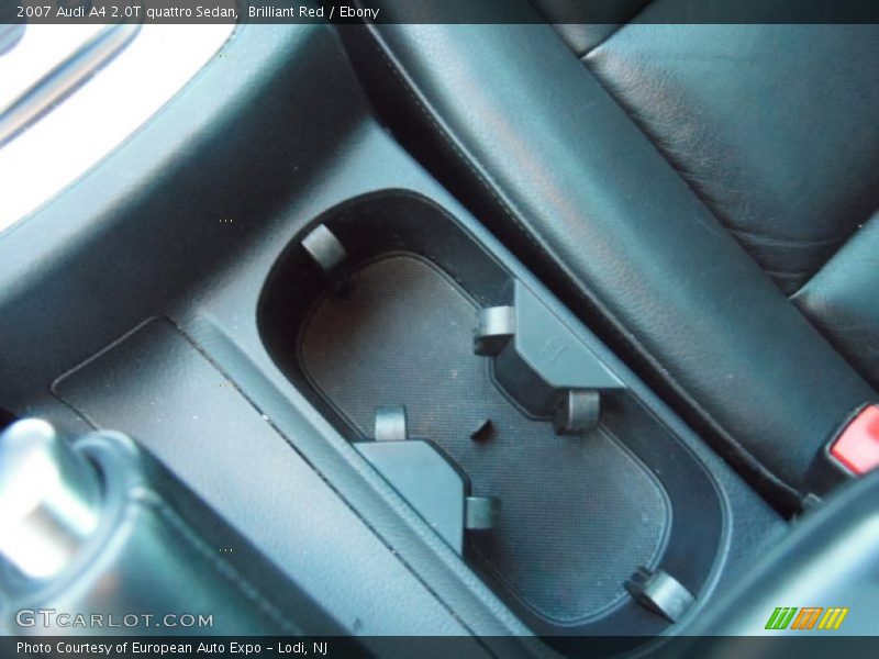 Brilliant Red / Ebony 2007 Audi A4 2.0T quattro Sedan