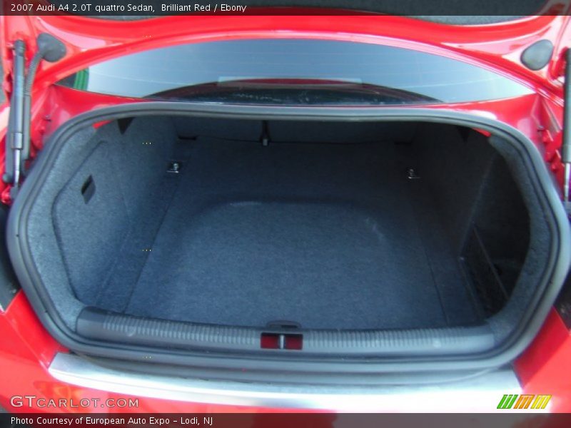 Brilliant Red / Ebony 2007 Audi A4 2.0T quattro Sedan