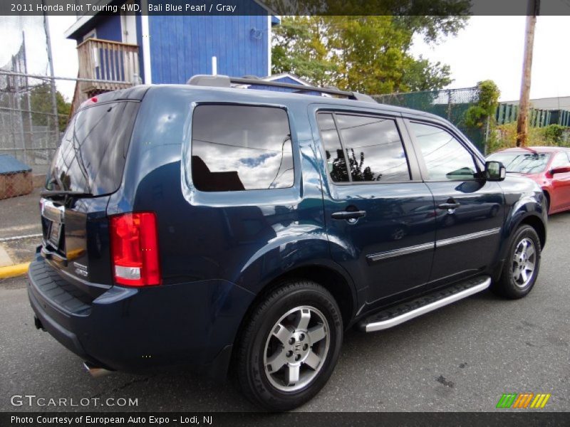Bali Blue Pearl / Gray 2011 Honda Pilot Touring 4WD