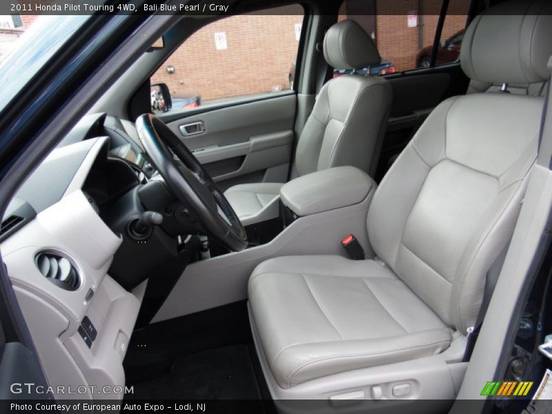 Bali Blue Pearl / Gray 2011 Honda Pilot Touring 4WD