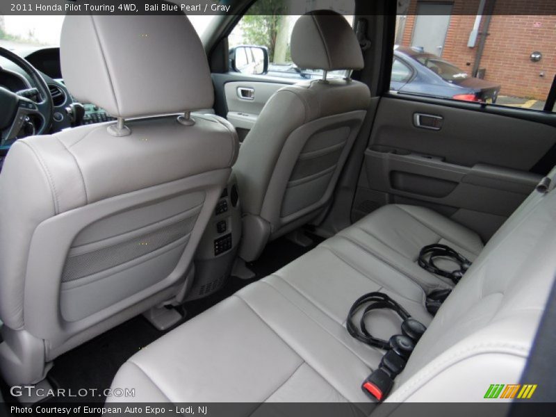 Bali Blue Pearl / Gray 2011 Honda Pilot Touring 4WD