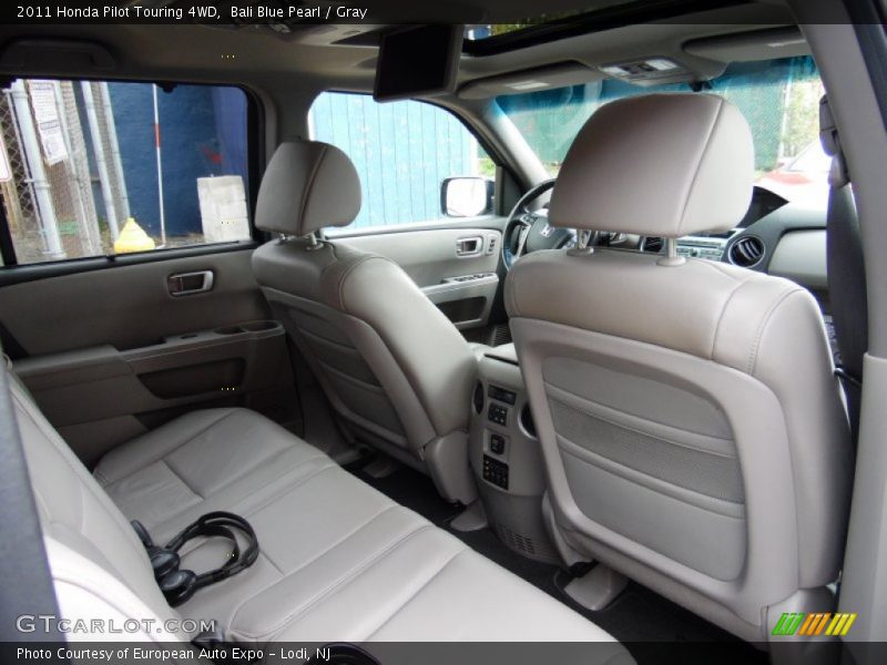 Bali Blue Pearl / Gray 2011 Honda Pilot Touring 4WD
