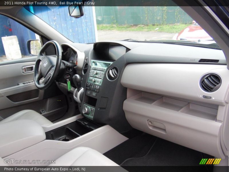 Bali Blue Pearl / Gray 2011 Honda Pilot Touring 4WD