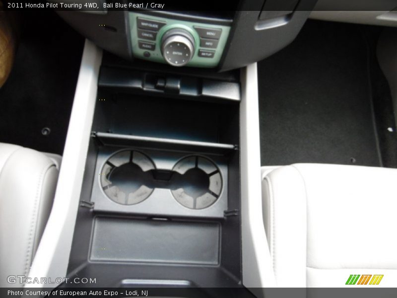 Bali Blue Pearl / Gray 2011 Honda Pilot Touring 4WD