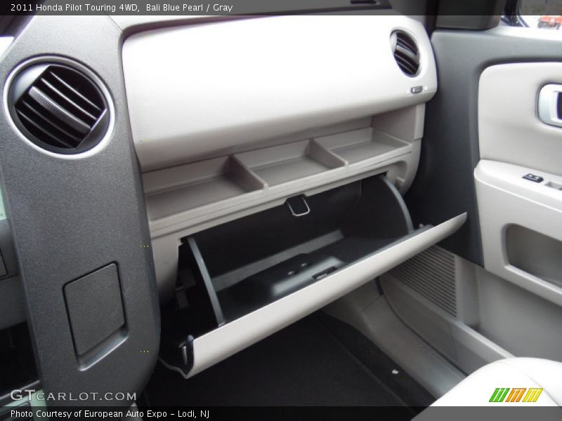 Bali Blue Pearl / Gray 2011 Honda Pilot Touring 4WD
