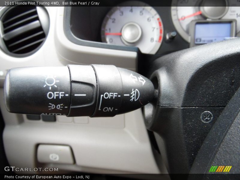 Bali Blue Pearl / Gray 2011 Honda Pilot Touring 4WD