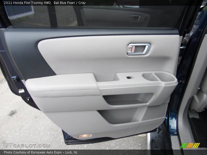 Bali Blue Pearl / Gray 2011 Honda Pilot Touring 4WD