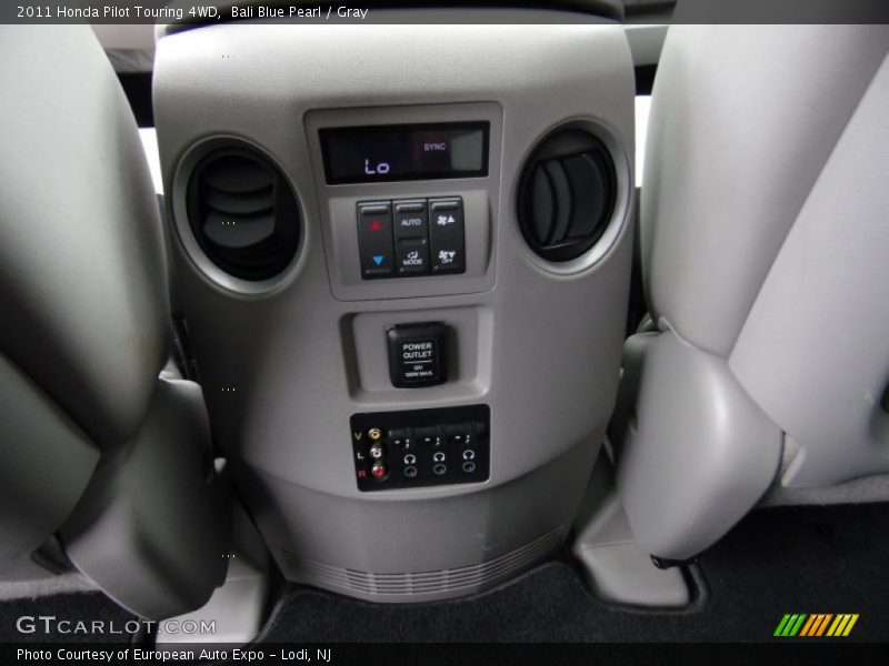Bali Blue Pearl / Gray 2011 Honda Pilot Touring 4WD
