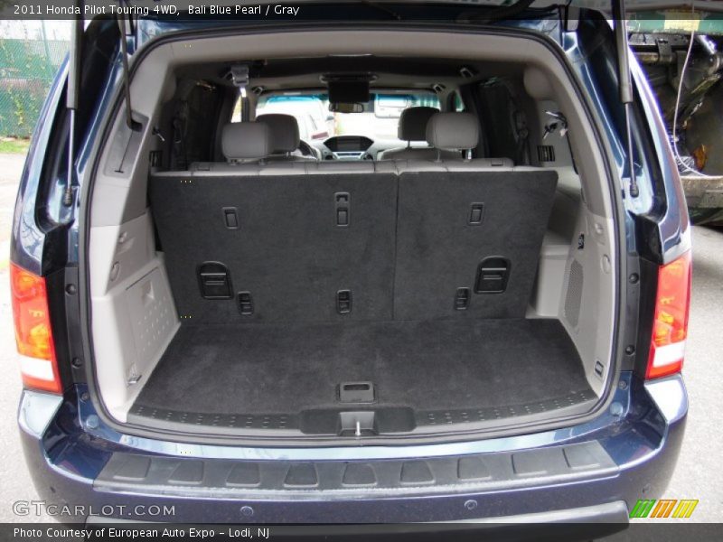 Bali Blue Pearl / Gray 2011 Honda Pilot Touring 4WD