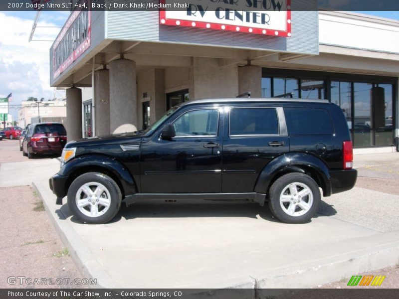 Black / Dark Khaki/Medium Khaki 2007 Dodge Nitro SLT 4x4