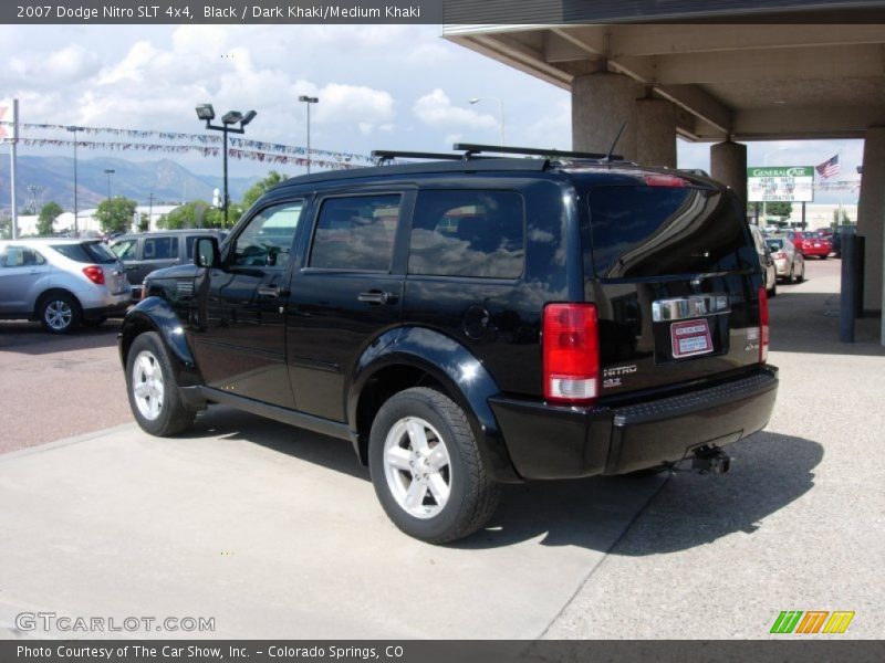 Black / Dark Khaki/Medium Khaki 2007 Dodge Nitro SLT 4x4