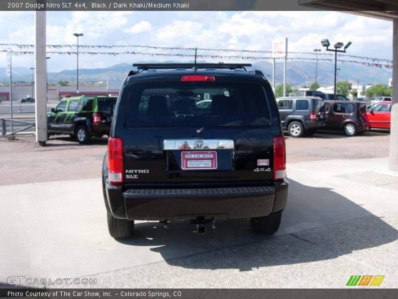 Black / Dark Khaki/Medium Khaki 2007 Dodge Nitro SLT 4x4