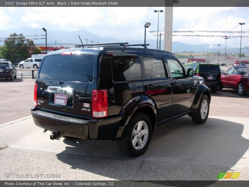 Black / Dark Khaki/Medium Khaki 2007 Dodge Nitro SLT 4x4