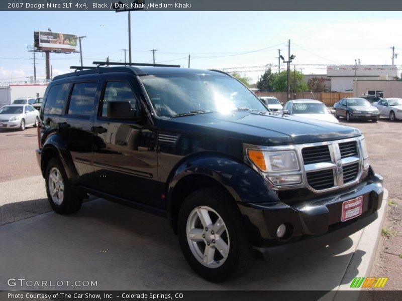 Black / Dark Khaki/Medium Khaki 2007 Dodge Nitro SLT 4x4