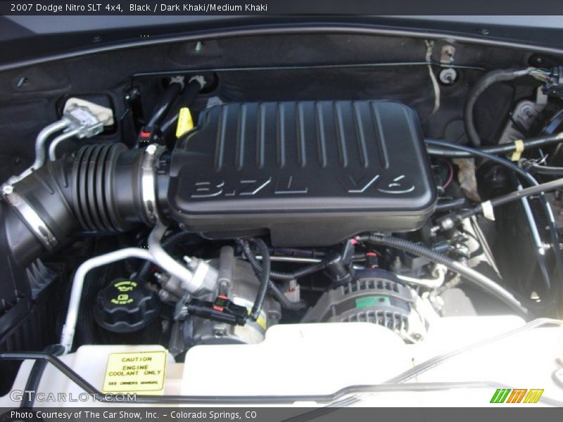 Black / Dark Khaki/Medium Khaki 2007 Dodge Nitro SLT 4x4