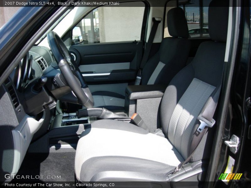 Black / Dark Khaki/Medium Khaki 2007 Dodge Nitro SLT 4x4