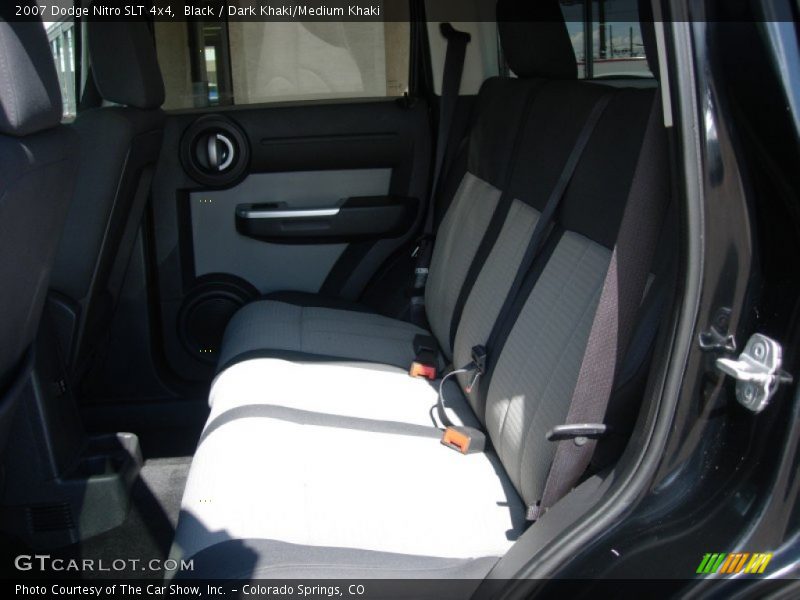 Black / Dark Khaki/Medium Khaki 2007 Dodge Nitro SLT 4x4