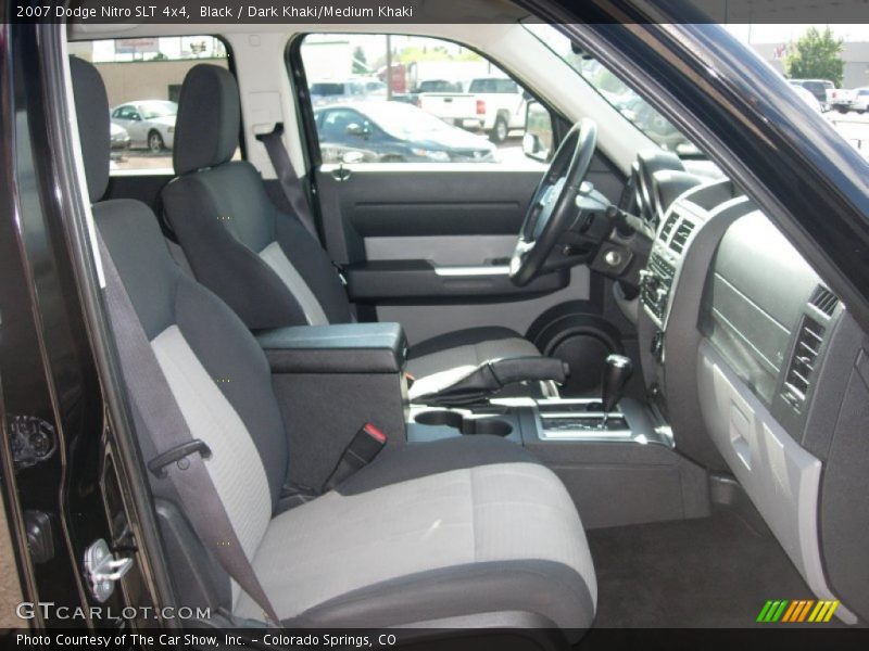 Black / Dark Khaki/Medium Khaki 2007 Dodge Nitro SLT 4x4