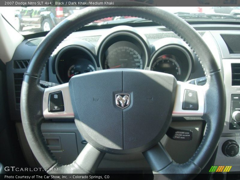 Black / Dark Khaki/Medium Khaki 2007 Dodge Nitro SLT 4x4