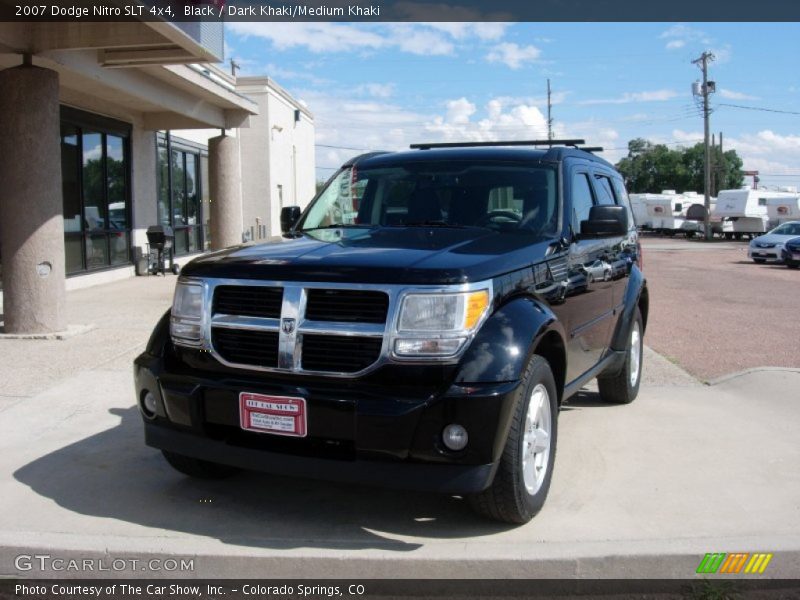 Black / Dark Khaki/Medium Khaki 2007 Dodge Nitro SLT 4x4