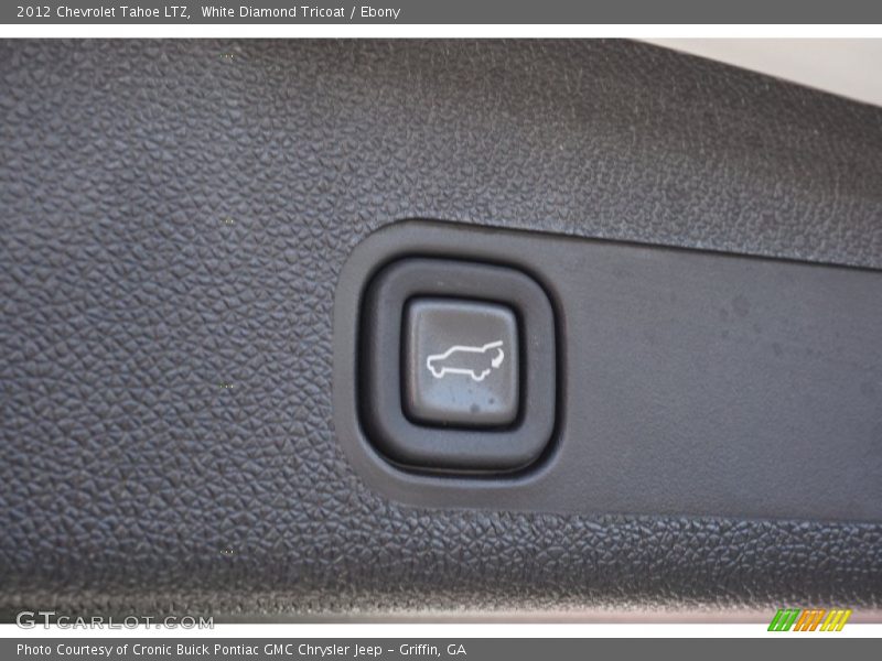 White Diamond Tricoat / Ebony 2012 Chevrolet Tahoe LTZ