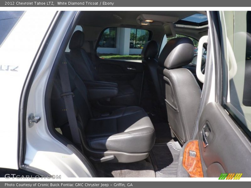 White Diamond Tricoat / Ebony 2012 Chevrolet Tahoe LTZ