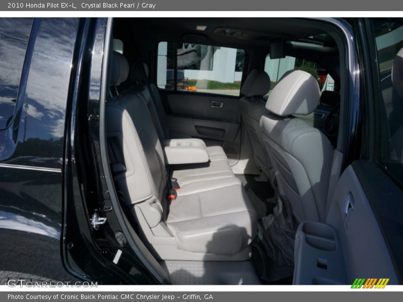 Crystal Black Pearl / Gray 2010 Honda Pilot EX-L