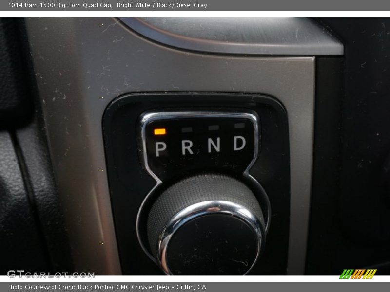 Bright White / Black/Diesel Gray 2014 Ram 1500 Big Horn Quad Cab