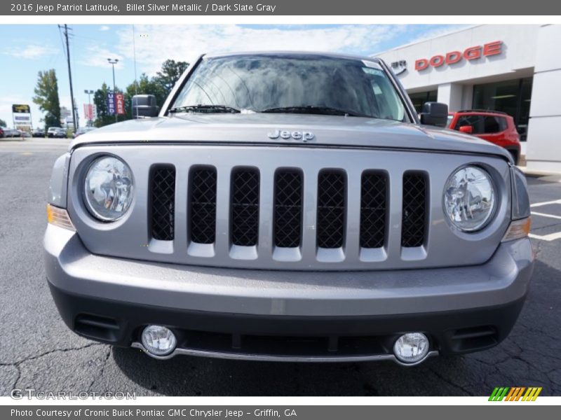 Billet Silver Metallic / Dark Slate Gray 2016 Jeep Patriot Latitude