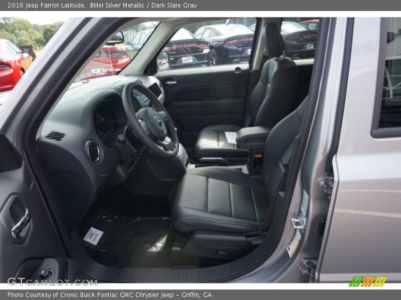 Billet Silver Metallic / Dark Slate Gray 2016 Jeep Patriot Latitude