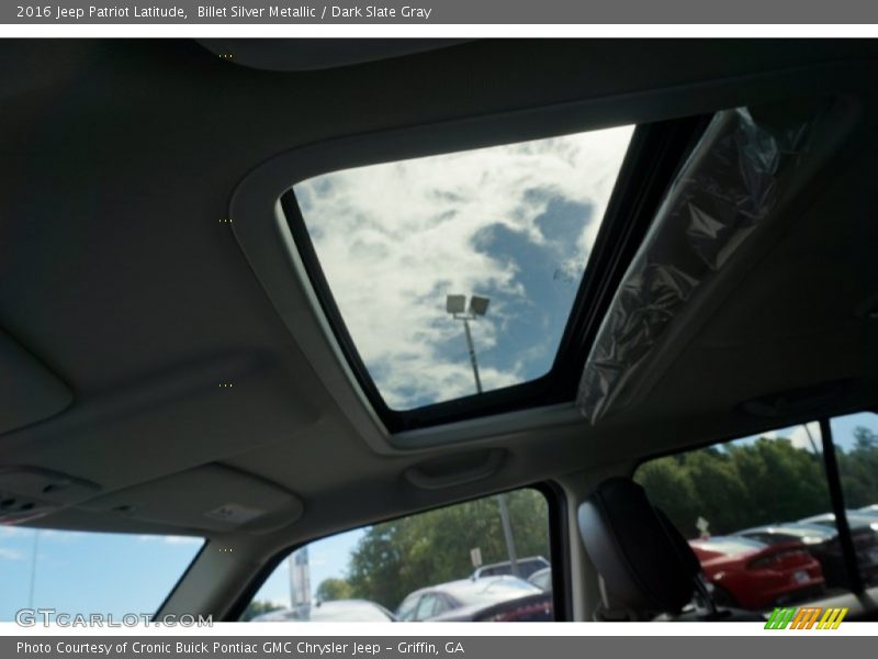 Billet Silver Metallic / Dark Slate Gray 2016 Jeep Patriot Latitude