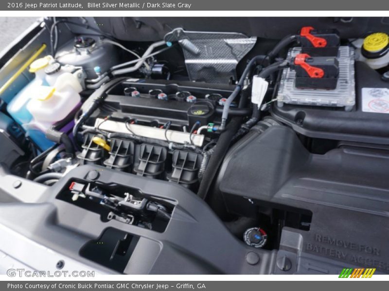 Billet Silver Metallic / Dark Slate Gray 2016 Jeep Patriot Latitude