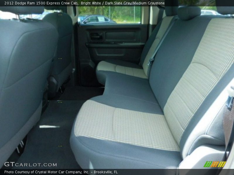 Bright White / Dark Slate Gray/Medium Graystone 2012 Dodge Ram 1500 Express Crew Cab