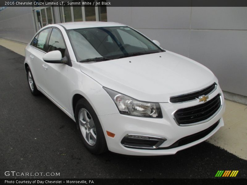 Summit White / Jet Black 2016 Chevrolet Cruze Limited LT