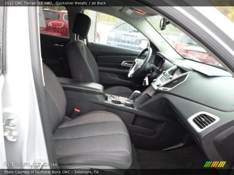 Quicksilver Metallic / Jet Black 2012 GMC Terrain SLE AWD