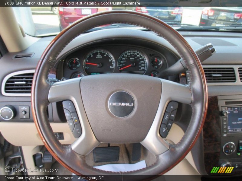  2009 Yukon XL Denali AWD Steering Wheel