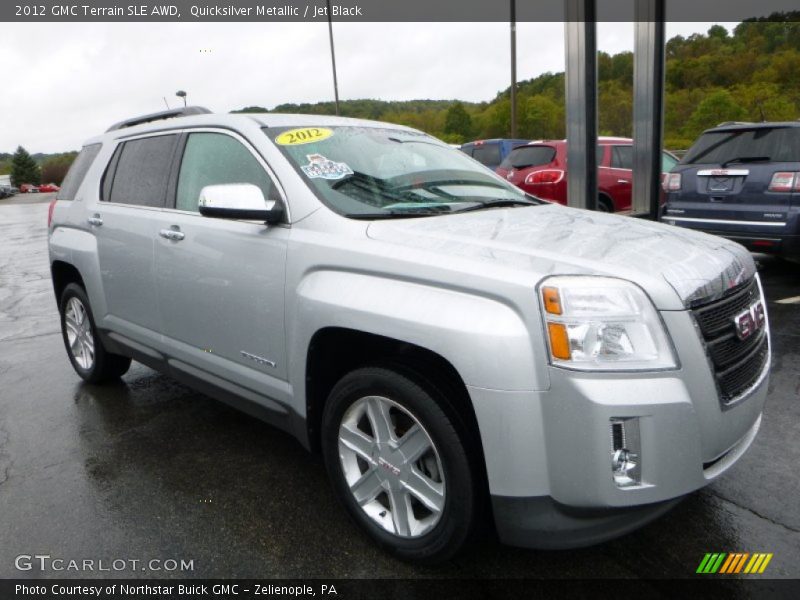 Front 3/4 View of 2012 Terrain SLE AWD