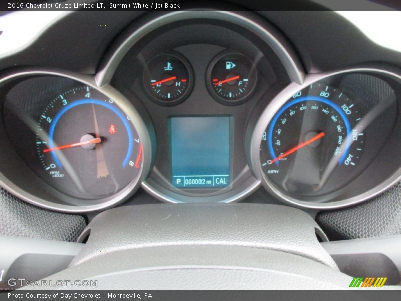 Summit White / Jet Black 2016 Chevrolet Cruze Limited LT