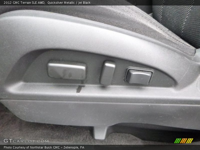 Quicksilver Metallic / Jet Black 2012 GMC Terrain SLE AWD