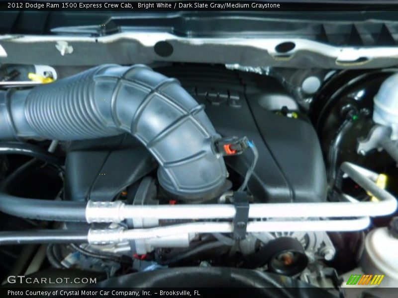 Bright White / Dark Slate Gray/Medium Graystone 2012 Dodge Ram 1500 Express Crew Cab