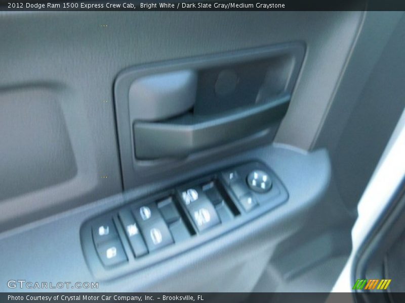 Bright White / Dark Slate Gray/Medium Graystone 2012 Dodge Ram 1500 Express Crew Cab