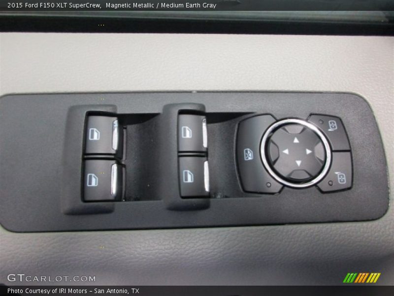 Magnetic Metallic / Medium Earth Gray 2015 Ford F150 XLT SuperCrew