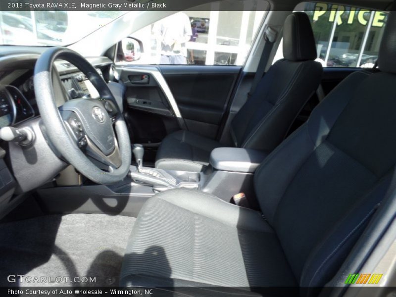 Magnetic Gray Metallic / Black 2013 Toyota RAV4 XLE