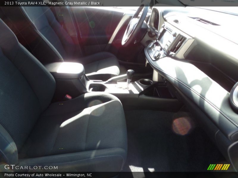 Magnetic Gray Metallic / Black 2013 Toyota RAV4 XLE