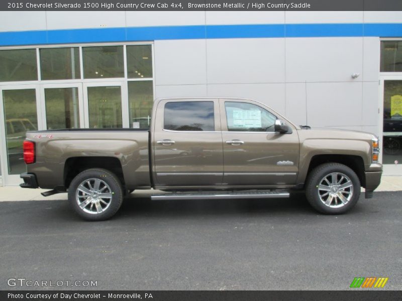 Brownstone Metallic / High Country Saddle 2015 Chevrolet Silverado 1500 High Country Crew Cab 4x4