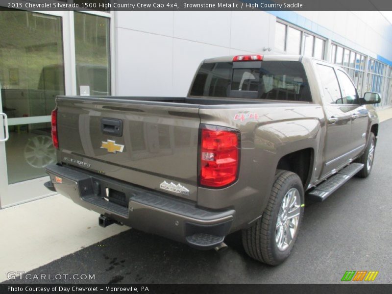 Brownstone Metallic / High Country Saddle 2015 Chevrolet Silverado 1500 High Country Crew Cab 4x4