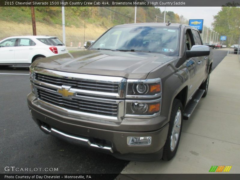 Brownstone Metallic / High Country Saddle 2015 Chevrolet Silverado 1500 High Country Crew Cab 4x4