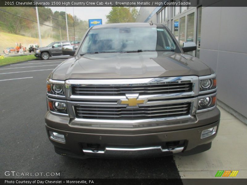 Brownstone Metallic / High Country Saddle 2015 Chevrolet Silverado 1500 High Country Crew Cab 4x4