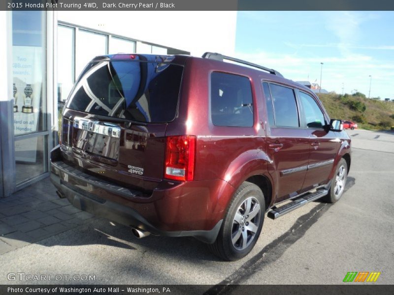 Dark Cherry Pearl / Black 2015 Honda Pilot Touring 4WD