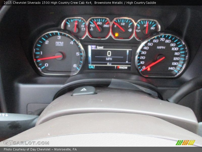 Brownstone Metallic / High Country Saddle 2015 Chevrolet Silverado 1500 High Country Crew Cab 4x4